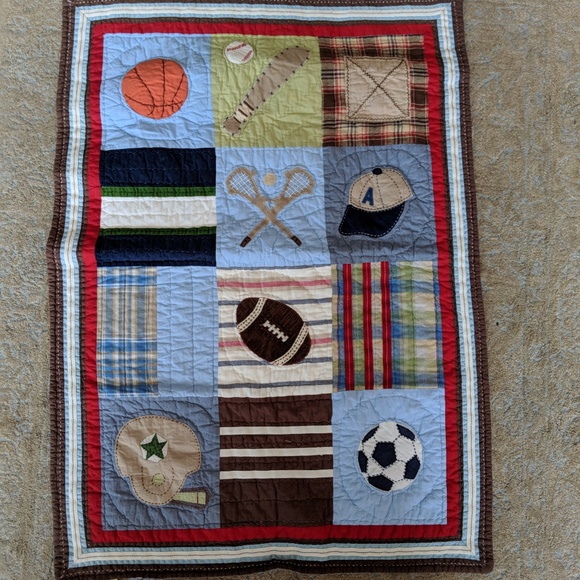 Pottery Barn Kids Bedding Pottery Barn Baby Quilt Junior Varsity